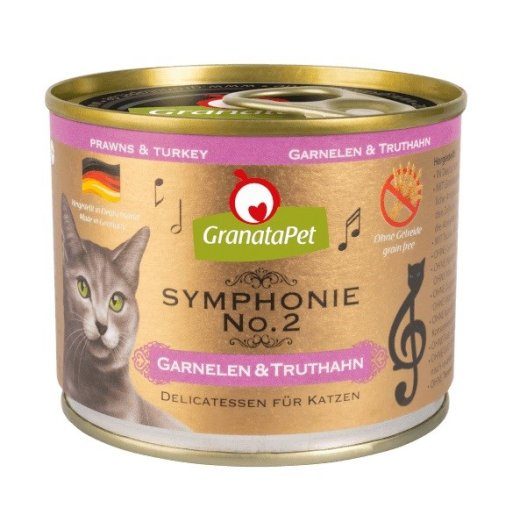 GRANATAPET Symphonie No.2 Rebu ja kalkun - märgkassitoit - 200g