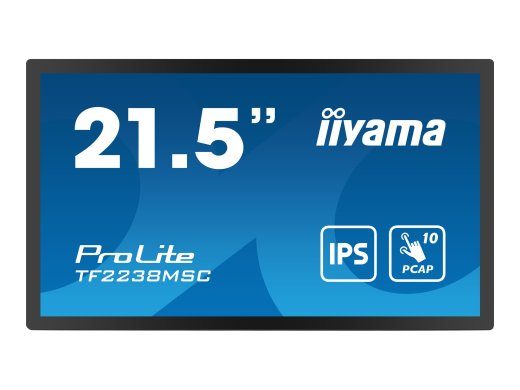 iiyama ProLite TF2238MSC-B1 21.5 Full HD IPS HDMI DisplayPort monitorius