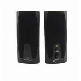 Esperanza EP110 2-way loudspeaker, 6 W, Wired, Black