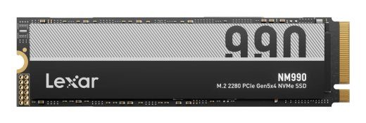 SSD LEXAR NM990 4TB M.2 NVMe Rašymo greitis 11000 MBytes/sec Skaitymo greitis 14000 MBytes/sec 2.45mm TBW 750 TB MTBF 1500000 valandos