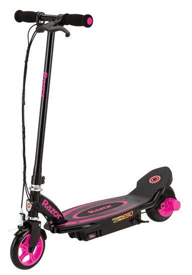 Razor Power Core E90 must, roheline 16 km/h