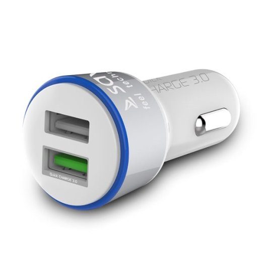 Savio Kiirlaadija laadija Savio SA-06/W 3.0A, 2xUSB