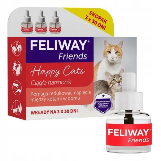 Ceva Feliway Friends refill 3x48ml