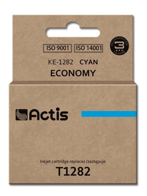 Actis KE-1282 tint (asendus Epson T1282 jaoks; Standard; 13 ml; tsüaan)