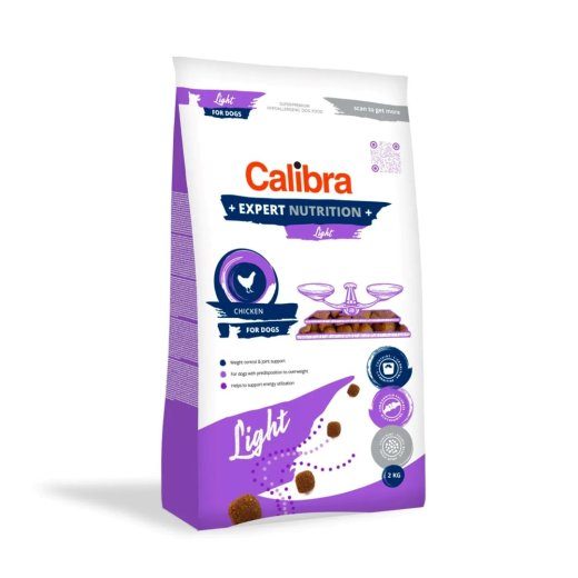 CALIBRA Dog Expert Nutrition Light - kuivkoeratoit - 2kg