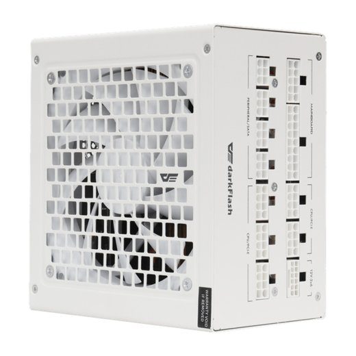 DarkFlash PMT1050 kompiuterio maitinimo blokas (baltas)