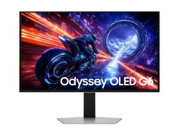 Samsung LS27FG602SUXEN 27 " OLED QHD 16:9 500 Hz 0.03 ms 2560 x 1440 pixels 300 cd/m² HDMI ports quantity 2 Silver
