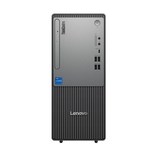 Lenovo ThinkCentre neo 50t Intel® Core™ i3 i3-14100 8 DDR5-SDRAM 512 SSD Windows 11 Pro Tower PC Black, Grey