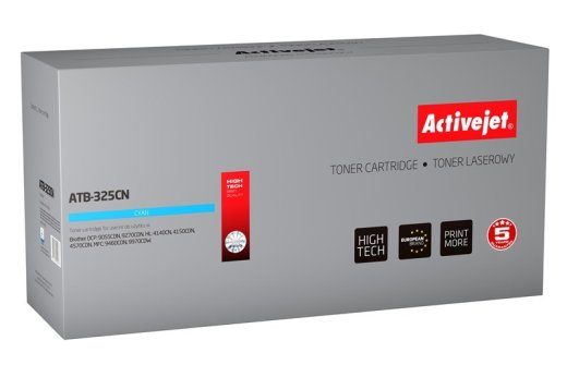 Activejet ATB-325CN Toner (asendus Brother TN-325C jaoks; Supreme; 3,500 lehte; tsüaan)