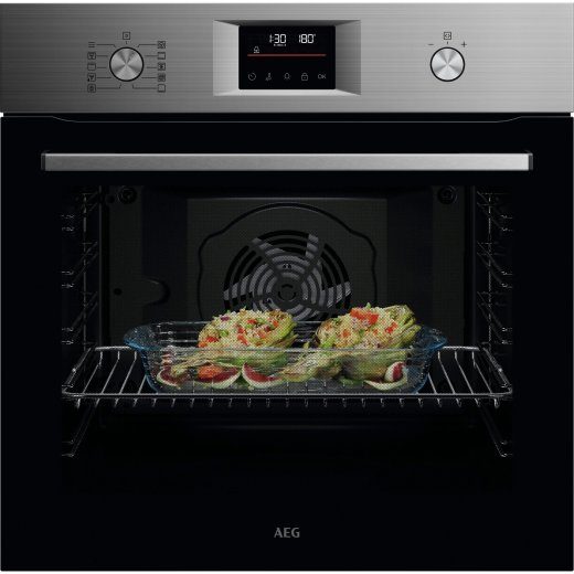 AEG Series 5000 OU5PB40SM Sisseehitatud Ahi Must 72L A++