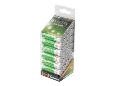 TECHly AA/LR06 Standartinės Baterijos 24 Vnt.
