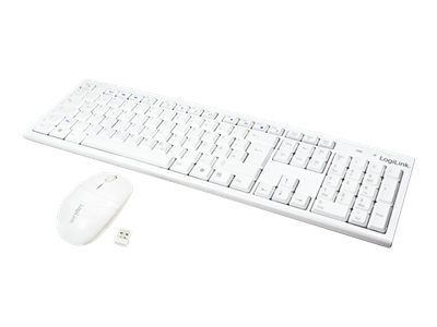 LogiLink Autolink Wireless Keyboard and Mouse Combo Set