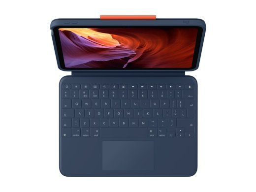 Logitech Rugged Combo 4 liečiamasis klaviatūros ir folio dėklas UK Apple 10,9 colių „iPad“ (10-oji karta)