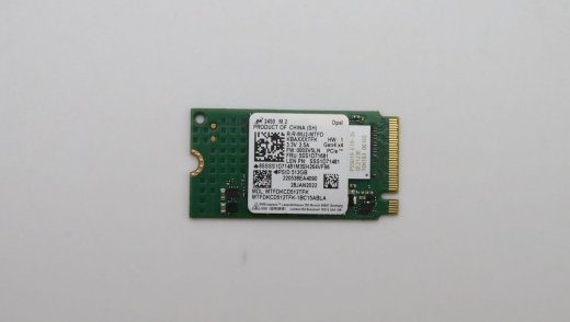 512GB M.2 2242 PCIe 4x4 solid-state drive