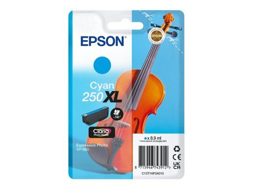 Epson 250XL Violin Claria Photo HD tsüaan tindivärv