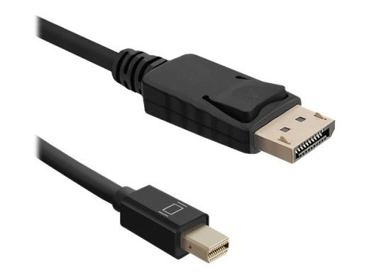 Qoltec 1.8m DisplayPort Kaabel Must