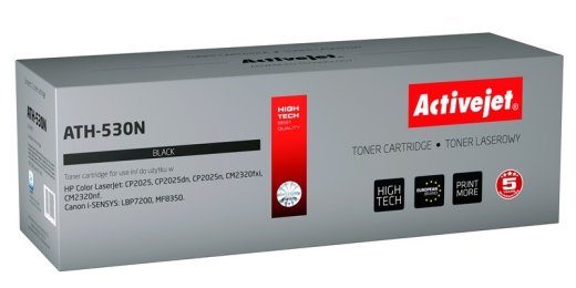 Activejet ATH-530N Toon (asendab HP 304A CC530A, Canon CRG-718B; Supreme; 3400 lehekülge; must)