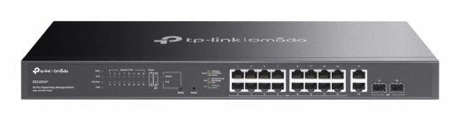 TP-Link Omada ES220GMP network switch Managed L2 Gigabit Ethernet (10/100/1000) Power over Ethernet (PoE) Czarny