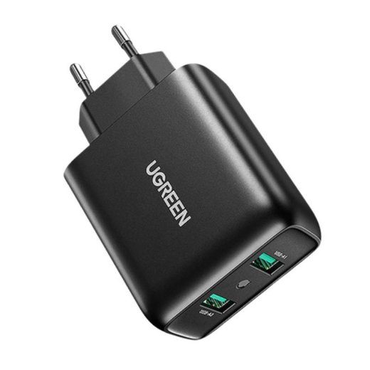 Ugreen wall charger 2× USB-A 36 W QC3.0 black (CD161)