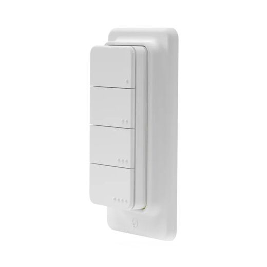 Nutikaugjuhtimine 4 nupuga Shelly BLU RC Button 4 ZB ZigBee