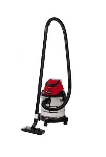 Einhell TC-VC 18/20 Li S-Solo Must, Hall, Punane 20 L