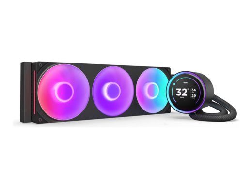 NZXT Kraken Elite 360 RGB Jahutussüsteem 1-pakk Must 120 mm