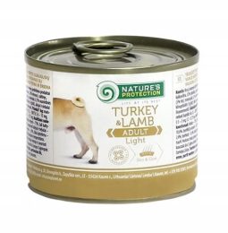 NATURE'S PROTECTION Adult Light Turkey and Lamb - wet dog food - 200 g