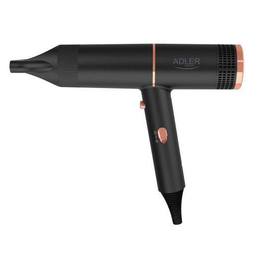 Adler Juuksefön AD 2278 1400 W Temperatuuri seadete arv 2 Ioonfunktsioon Must