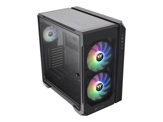 Thermaltake View 51 TG ARGB Tower ATX Ilma Toiteallikata Must
