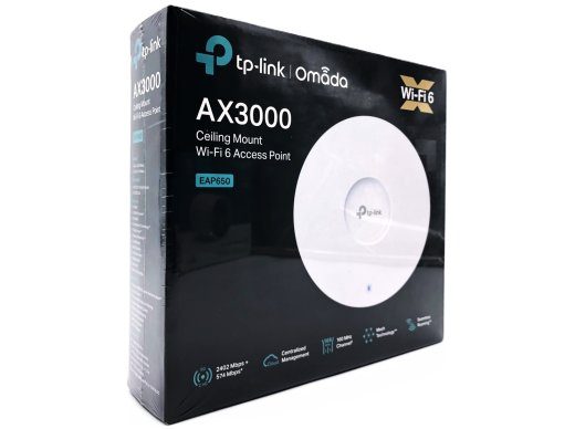 TP-Link Omada EAP650 V1.26 Juhtmevaba Ligipääsupunkt Valge