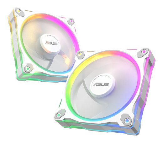 ASUS Prime MR120 Fan ARGB Valge Arvuti korpuse 12 cm ventilaator