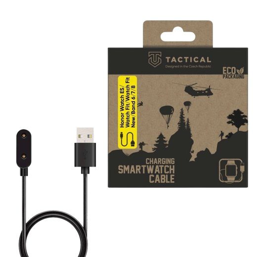 Taktikaline USB laadimiskaabel Honor Watch ES/Watch Fit/Watch Fit New/Band 6/7/8/9/10 jaoks
