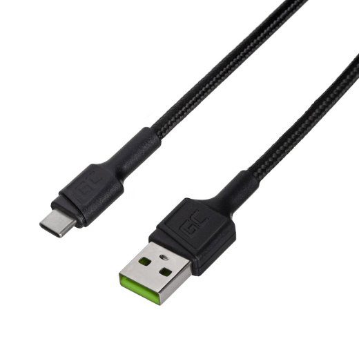Green Cell KABGC30 USB C to USB 2.0 1.2 m kaabel Black
