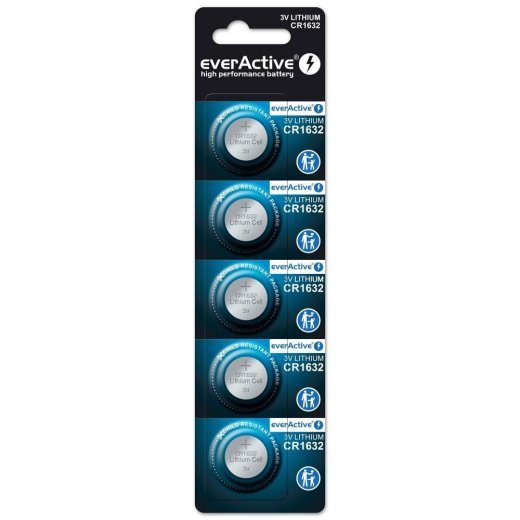 everActive CR1632 mini lithium battery (5 pcs)