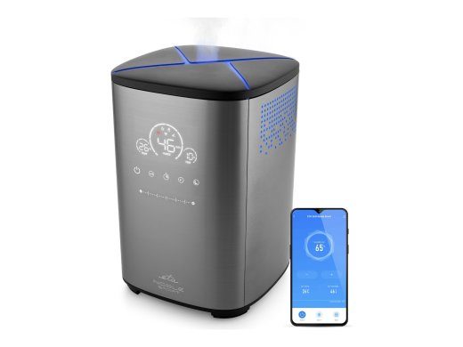 ETA Humidifier Noble Smart 5629 90000 110 W Water tank capacity 4 L Suitable for rooms up to 50 m² Ultrasonic Grey Humidification capacity 500 ml/hr