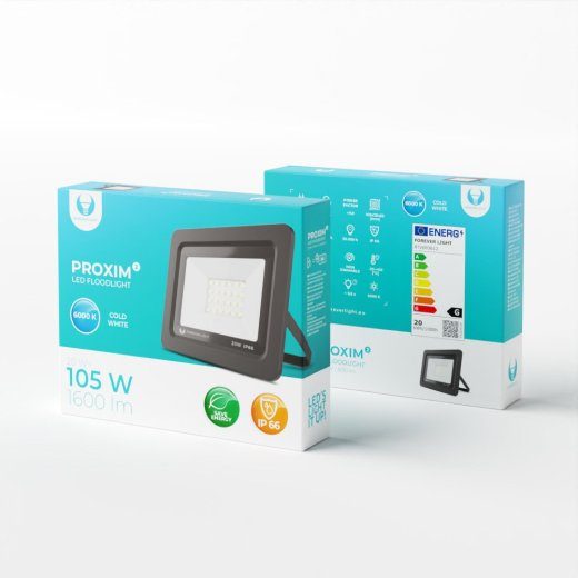 Forever Light Floodlight LED PROXIM II / 20W / 6000K / IP66