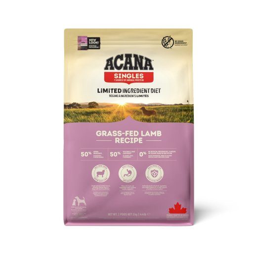 ACANA Singles Rohusöödatud Lammas - kuiv koeratoit - 2kg
