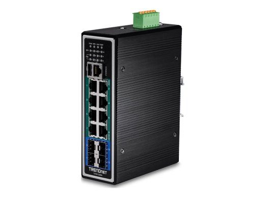 TRENDnet TI-PG1284I 12-portine Gigabit PoE+ lüliti