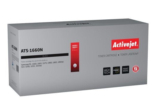 Activejet ATS-1660N Toner (asendaja Samsung MLT-D1042S; Supreme; 1,500 lehe; must)