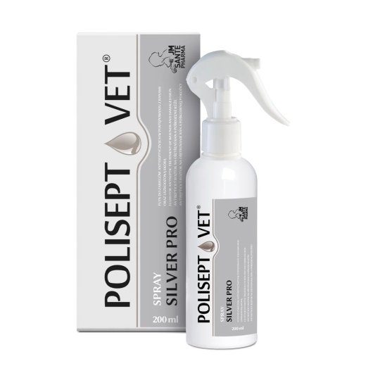 JM SANTE Polisept Vet Spray Silver Pro koertele ja kassidele - 200 ml