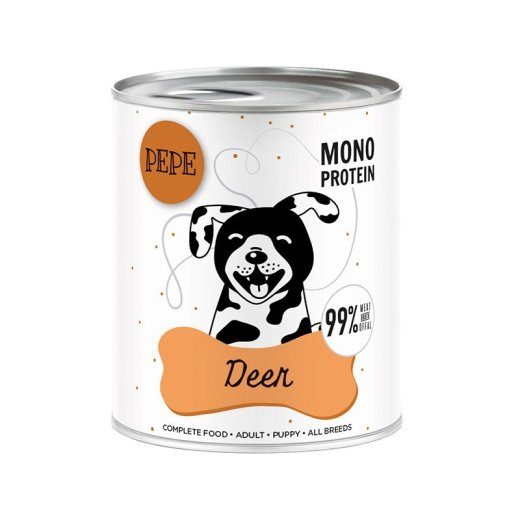 PAKA ZWIERZAKA PEPE Hirv Märgkoeratoit - 800g