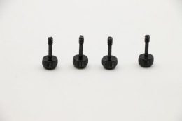 #6-32 thumb screw, 15mm length, black finish