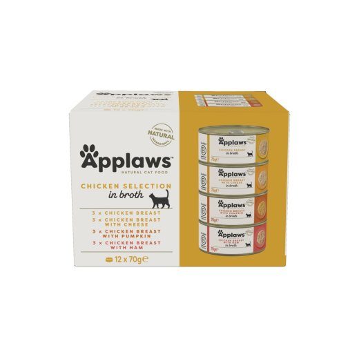 APPLAWS Kanavaliik brollis - märgist kassatoit - 12x70g