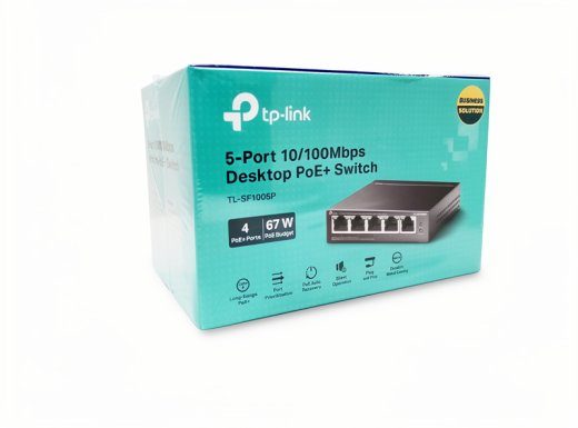 TP-Link TL-SF1005P 5-portų 10/100 PoE jungtis