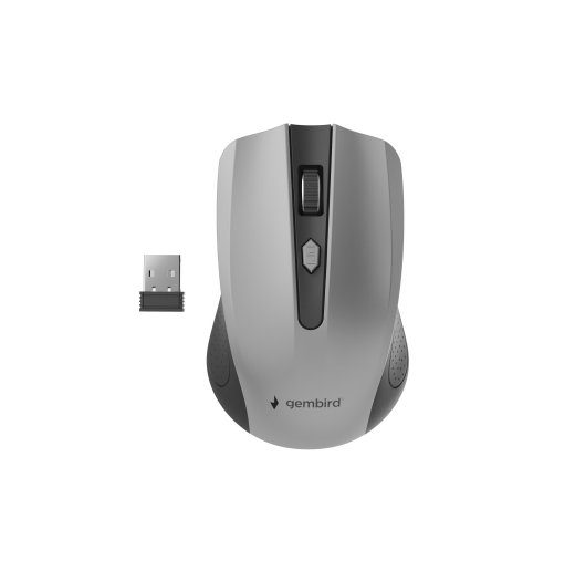 PELĖ USB OPTINĖ BEL JUODA/PILKA MUSW-4B-04-BG GEMBIRD