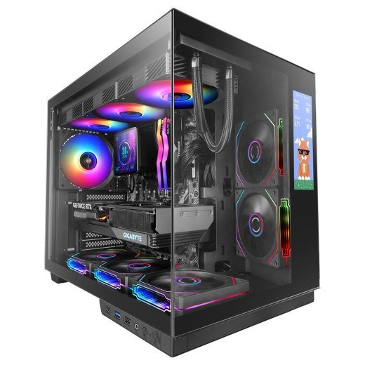 Mars Gaming MCMIRAGE must kesktorni korpus