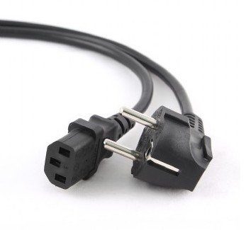 Gembird PC-186-VDE-10M 10m voolujuhe must CEE7/4 C14 koppel
