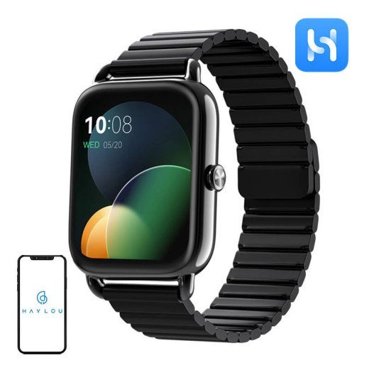 Haylou RS4 Plus nutitelefon (must)