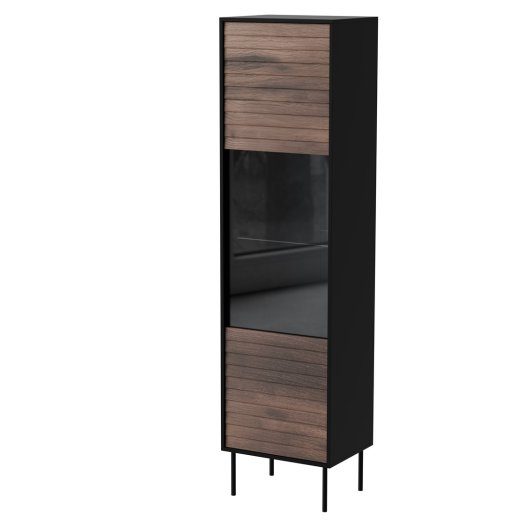 Kabiine CORTINA esikülg 53x40x182 must