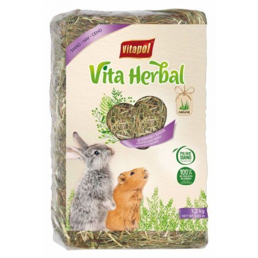 VITAPOL Vita Herbal - heina näriloomadele - 1,2 kg